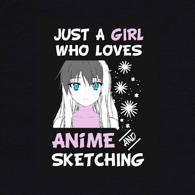 Just A Girl Who Loves Anime And Sketching by Aquora Art